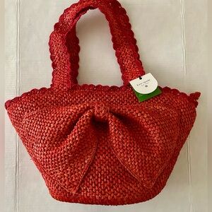 Kate Spade New York for Target Raffia Bow Tote Bag